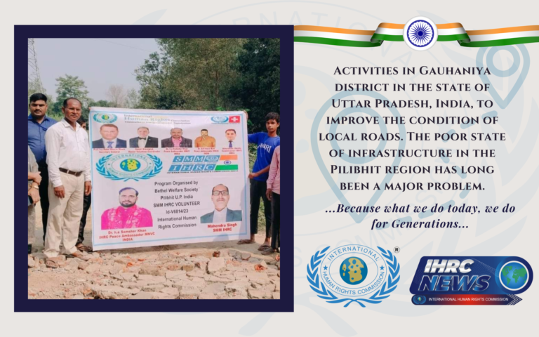 Improving Road Infrastructure in Gauhaniya District, India