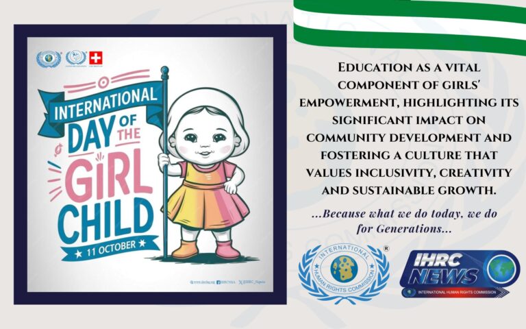 11 October: Report from IHRC’s Girl Child Day in Nigeria