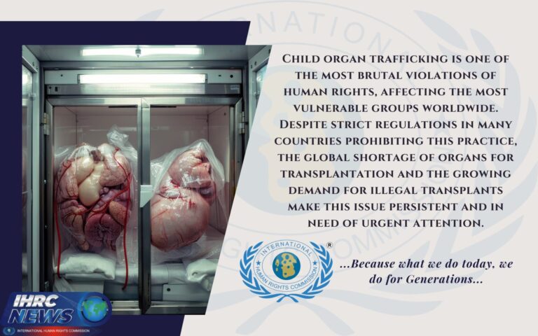 Child Organ Trafficking: A Global Problem Requiring Immediate Action