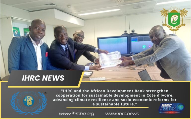 Côte d’Ivoire: IHRC and the African Development Bank Strengthen Cooperation for Reform and Sustainable Development