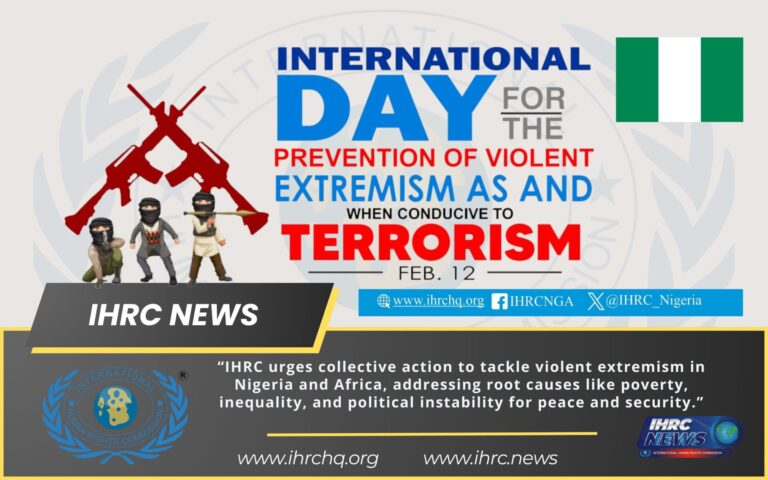 February 12: IHRC Calls for a Unified Front Against Violent Extremism in Nigeria and Africa