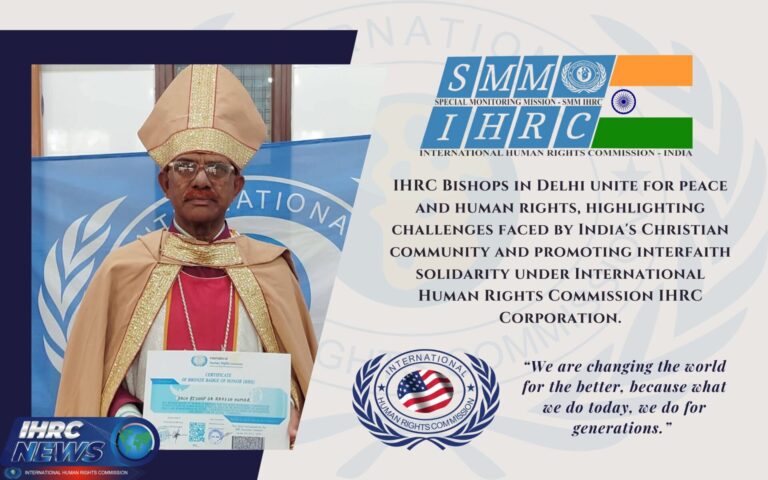 IHRC Bishops Deliver Message of Peace and Human Rights in Delhi