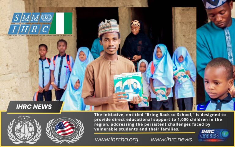 WYM-IHRC and MUMSA Initiative Collaborate to Restore Access to Education for Children in Bauchi, Nigeria