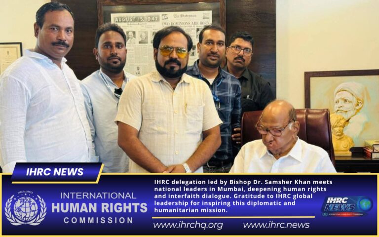 🤝 High-Level Meeting Advances IHRC’s Mission in India