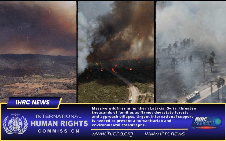 🔥 Catastrophic Wildfires Ravage Northern Latakia