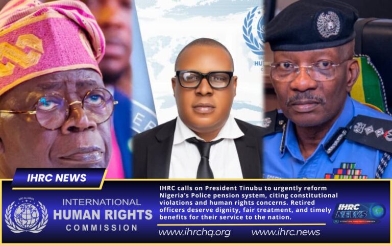 🚨 IHRC Supports IGP Egbetokun’s Push for Police Pension Reform