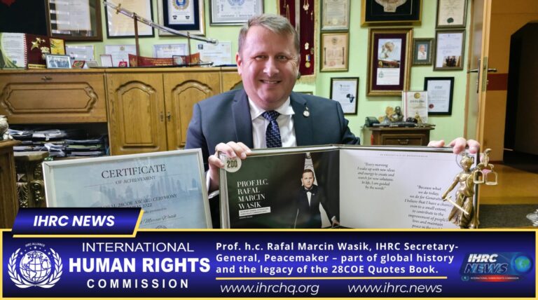 🕊️ Prof. h.c. Rafał Marcin Wasik – A Legacy Beyond Borders