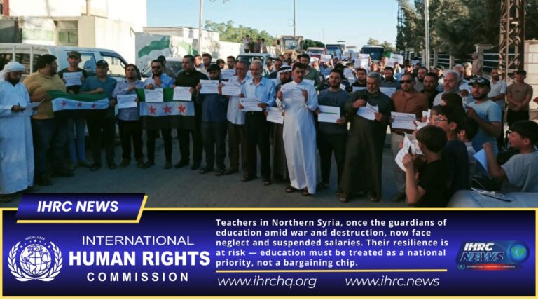 Teachers in Northern Syria: Resilient in the Face of Neglect and Uncertain Fate